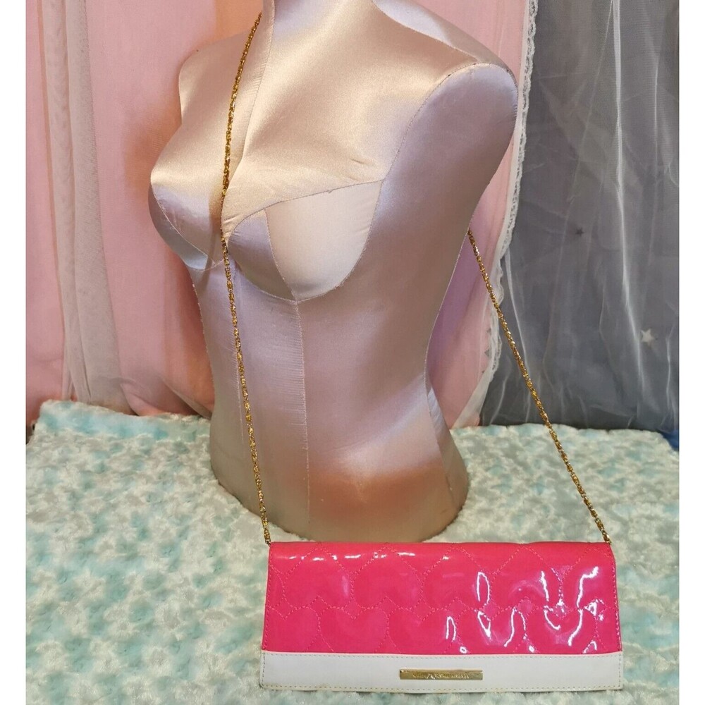 Hot Pink Mini Crossbody Purse Bag Gyaru Lolita Jfashion Kawaii Harajuku Barbie